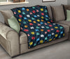 Pattern Print Virus Bacteria Quilt-grizzshop