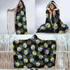 Pattern Print Volleyball Hooded Blanket-grizzshop