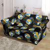 Pattern Print Volleyball Loveseat Cover-grizzshop