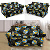 Pattern Print Volleyball Loveseat Cover-grizzshop