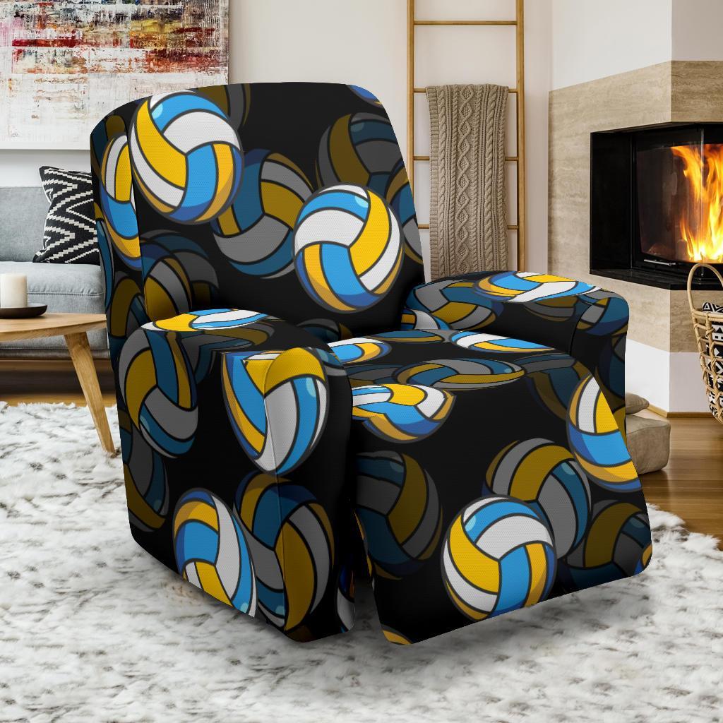 Pattern Print Volleyball Recliner Cover-grizzshop