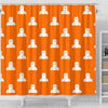 Pattern Print Welder Bathroom Shower Curtain-grizzshop