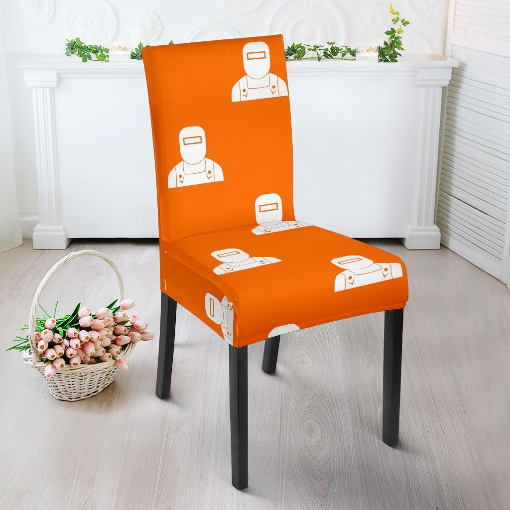 Pattern Print Welder Chair Cover-grizzshop