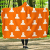 Pattern Print Welder Hooded Blanket-grizzshop