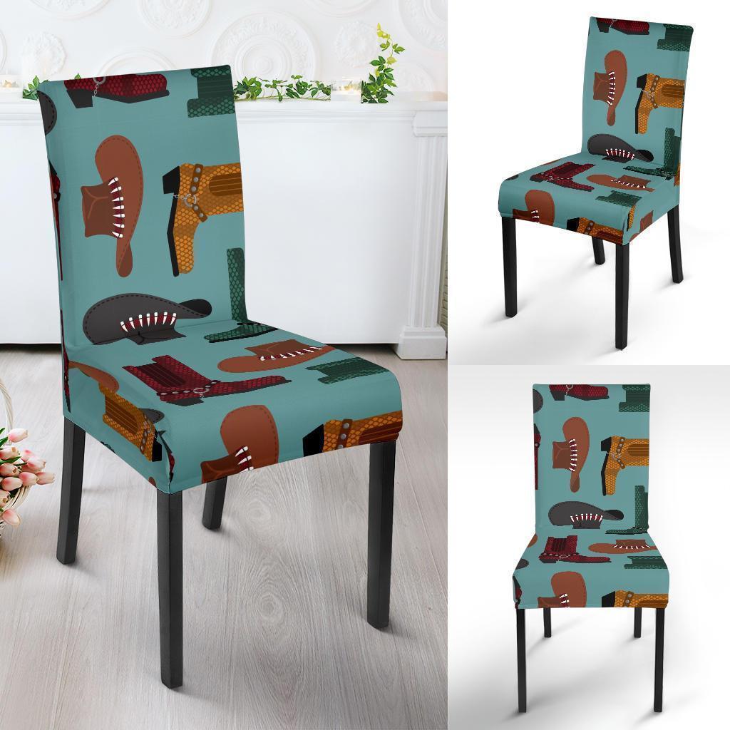 Pattern Print Western Cowboy Chair Cover-grizzshop