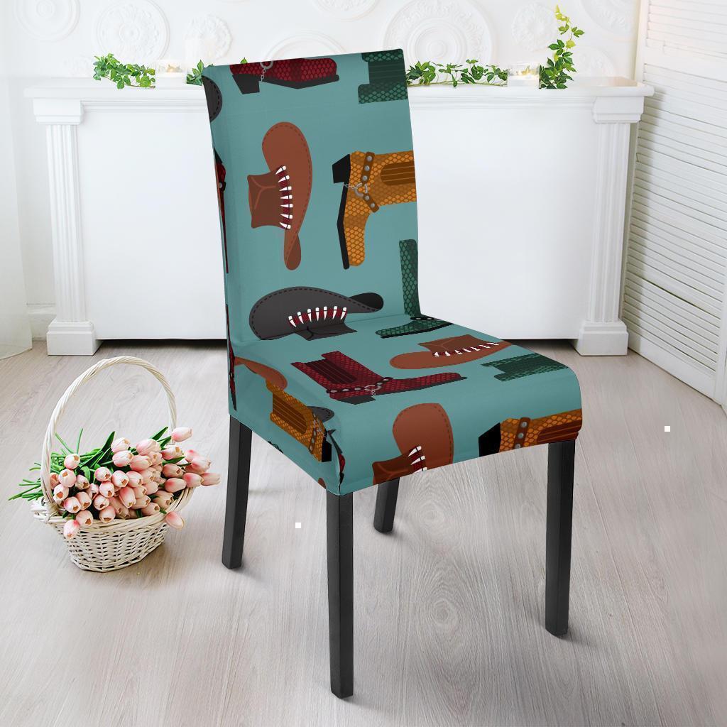 Pattern Print Western Cowboy Chair Cover-grizzshop