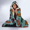 Pattern Print Western Cowboy Hooded Blanket-grizzshop