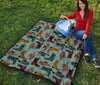 Pattern Print Western Cowboy Quilt-grizzshop