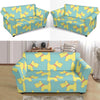 Pattern Print Westie Dog Loveseat Cover-grizzshop