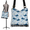 Pattern Print Whale Humpback Crossbody Bags-grizzshop