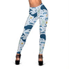 Pattern Print Whale Humpback Pattern Print Women Leggings-grizzshop