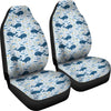 Pattern Print Whale Humpback Universal Fit Car Seat Cover-grizzshop