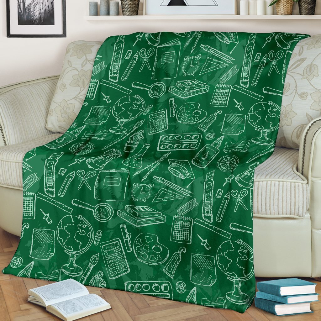 Pattern Teacher Print Blanket-grizzshop