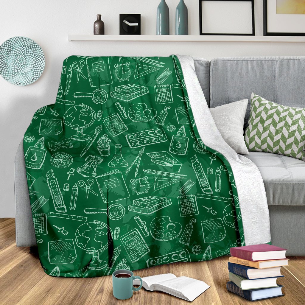 Pattern Teacher Print Blanket-grizzshop