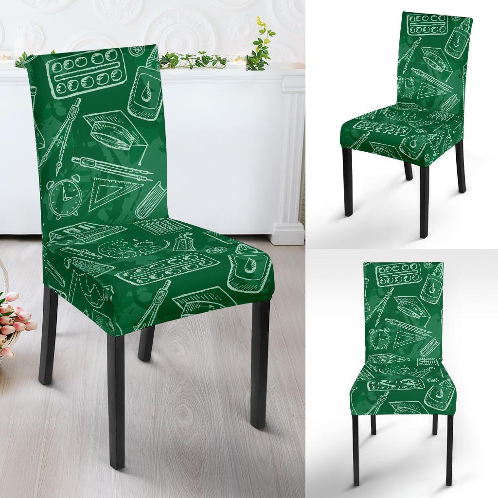 Pattern Teacher Print Chair Cover-grizzshop