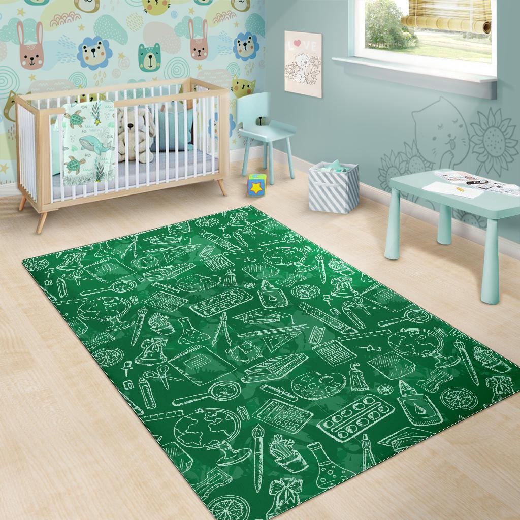 Pattern Teacher Print Floor Mat-grizzshop