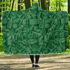 Pattern Teacher Print Hooded Blanket-grizzshop