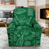 Pattern Teacher Print Recliner Cover-grizzshop