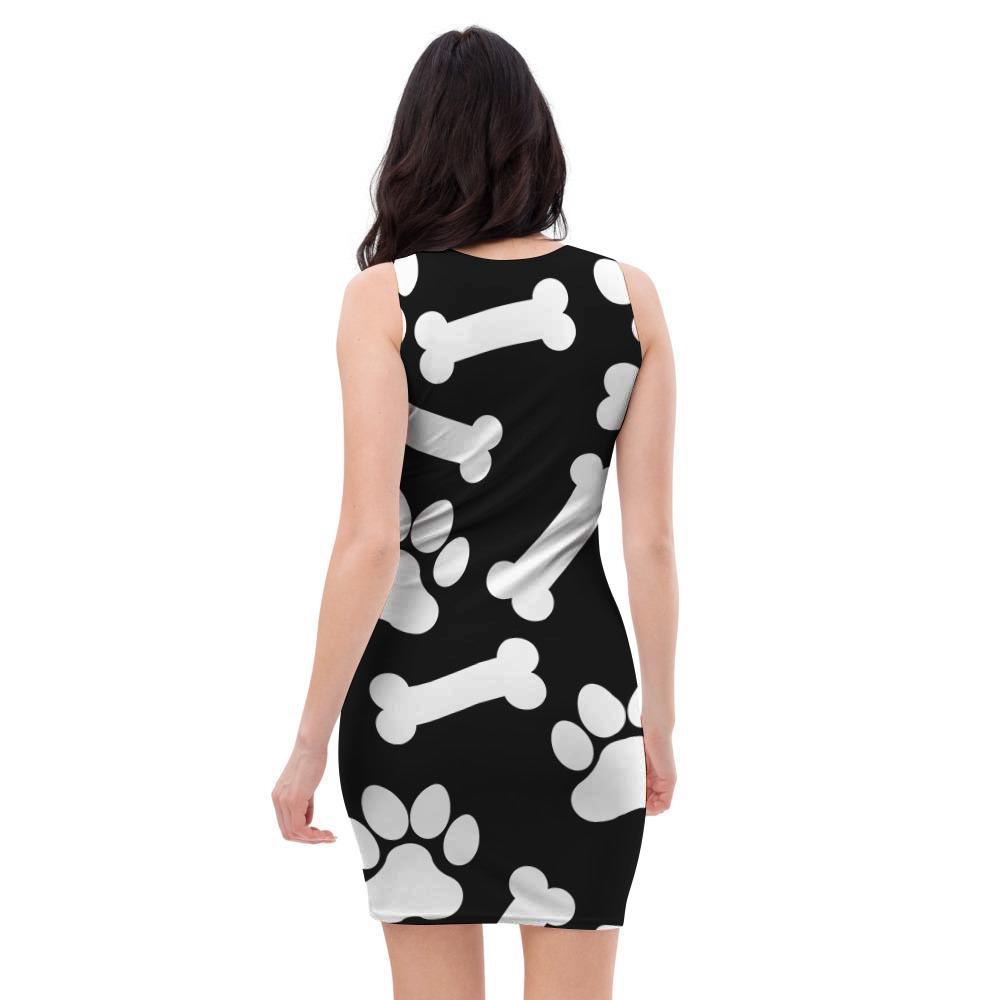 Paw Bodycon Dress-grizzshop