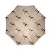 Paw German Shepherd Pattern Print Foldable Umbrella-grizzshop