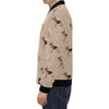 Paw German Shepherd Pattern Print Men's Bomber Jacket-grizzshop