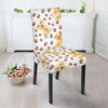 Paw Golden Retriever Pattern Print Chair Cover-grizzshop