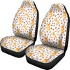 Paw Golden Retriever Pattern Print Universal Fit Car Seat Cover-grizzshop