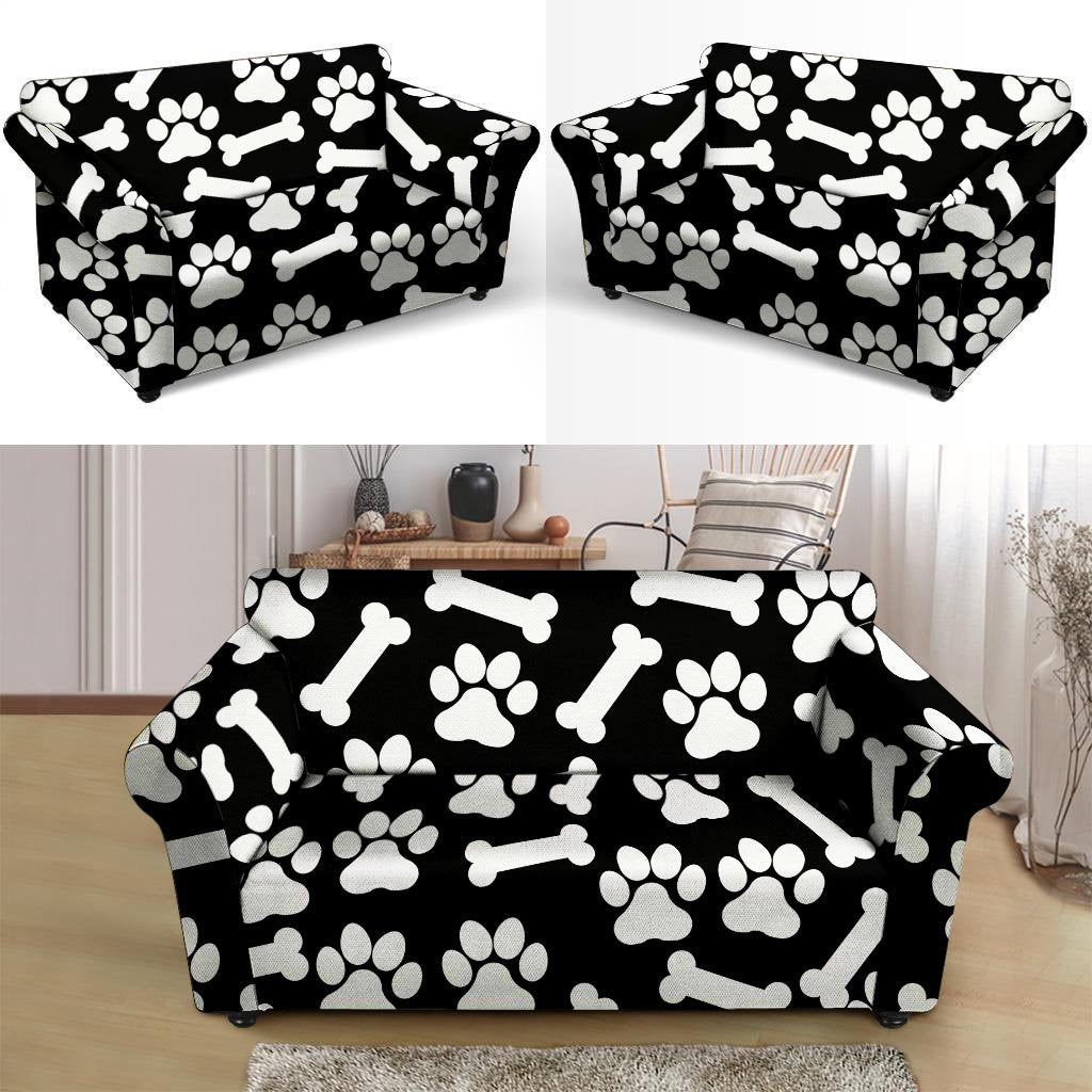 Paw Loveseat Cover-grizzshop