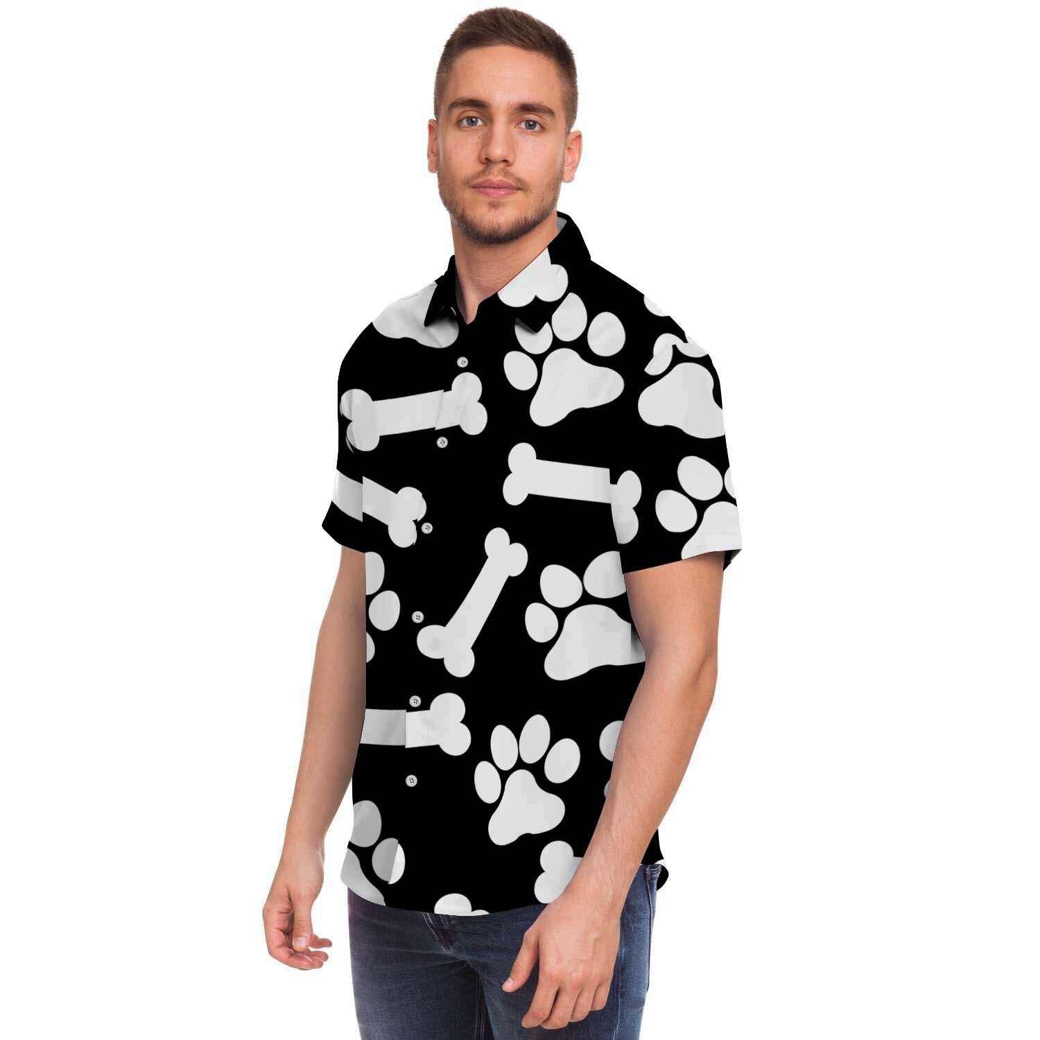 Paw Men's Short Sleeve Shirt-grizzshop