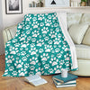 Paw Pattern Print Blanket-grizzshop