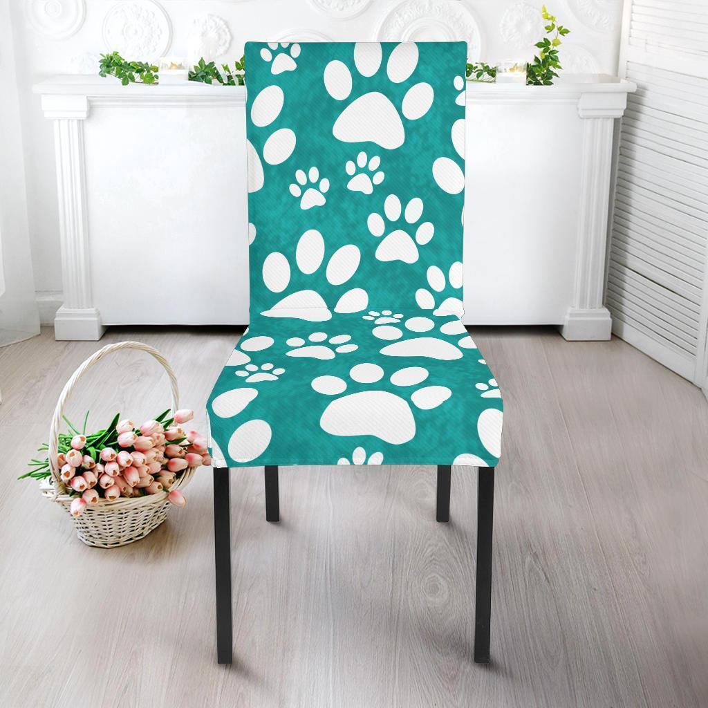 Paw Pattern Print Chair Cover-grizzshop