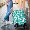 Paw Pattern Print Luggage Cover Protector-grizzshop