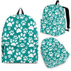 Paw Pattern Print Premium Backpack-grizzshop