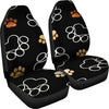 Paw Pattern Print Universal Fit Car Seat Cover-grizzshop