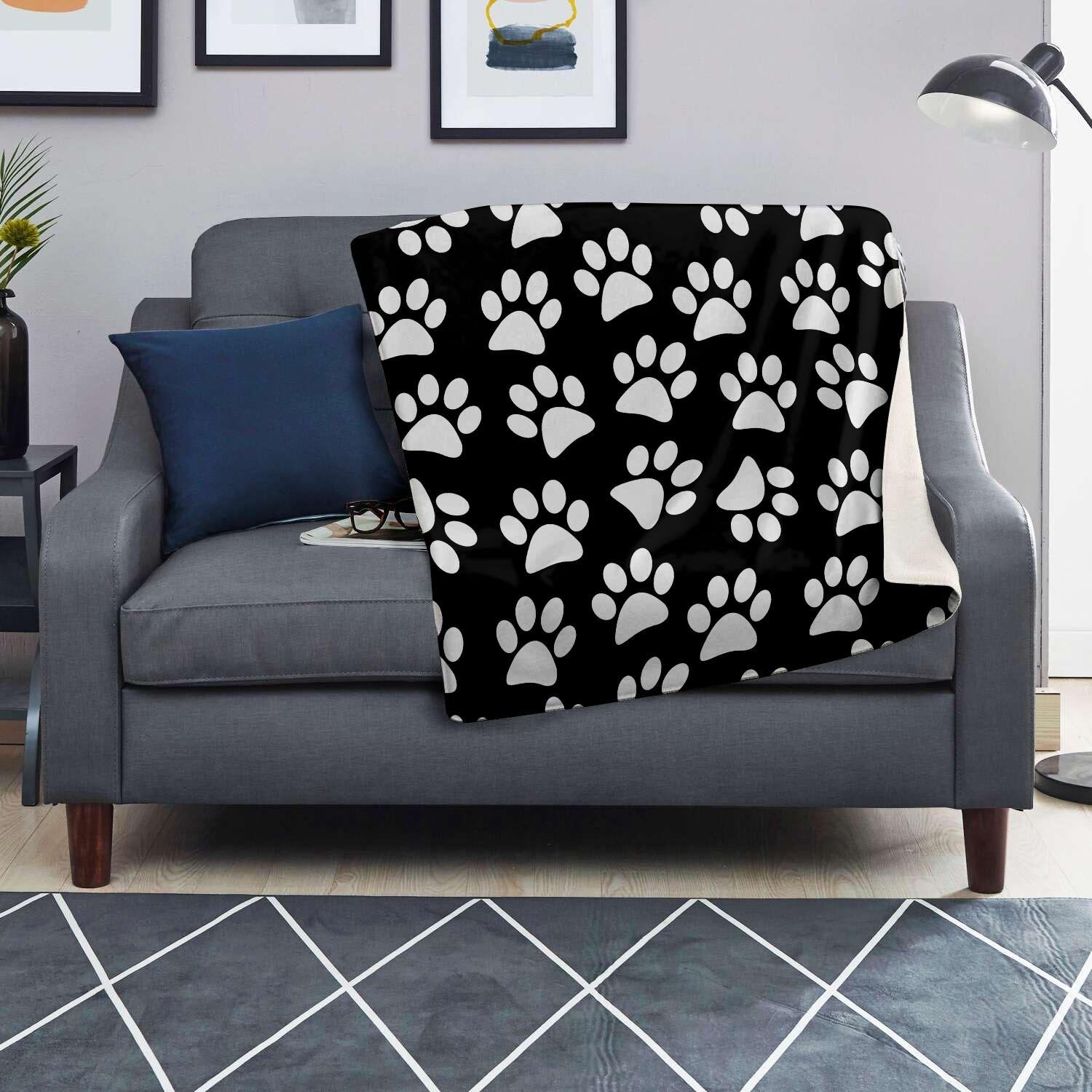 Paw Print Blanket-grizzshop