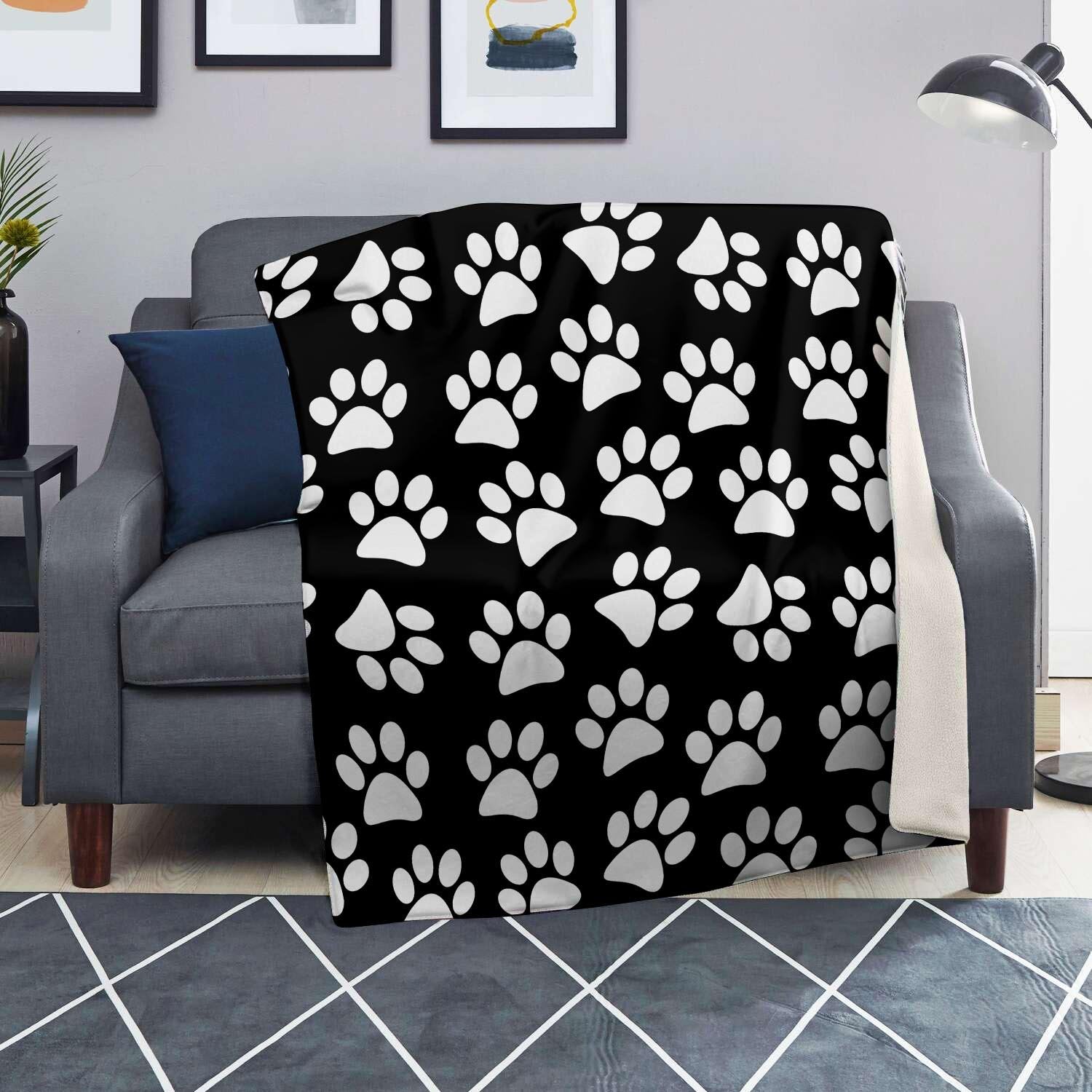 Paw Print Blanket-grizzshop