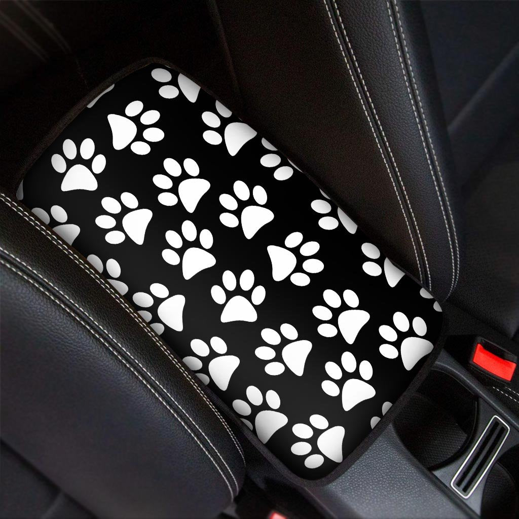 Paw Print Car Console Cover-grizzshop