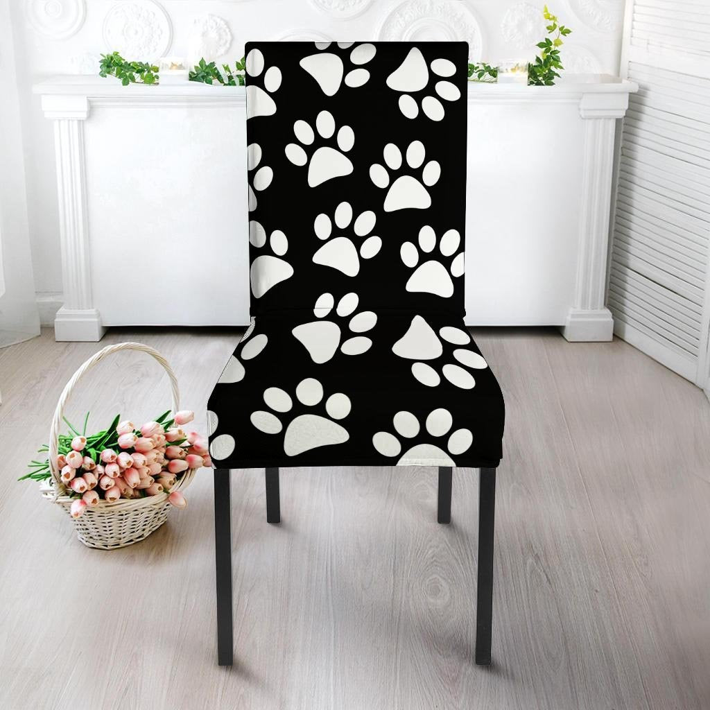 Paw Print Chair Cover-grizzshop