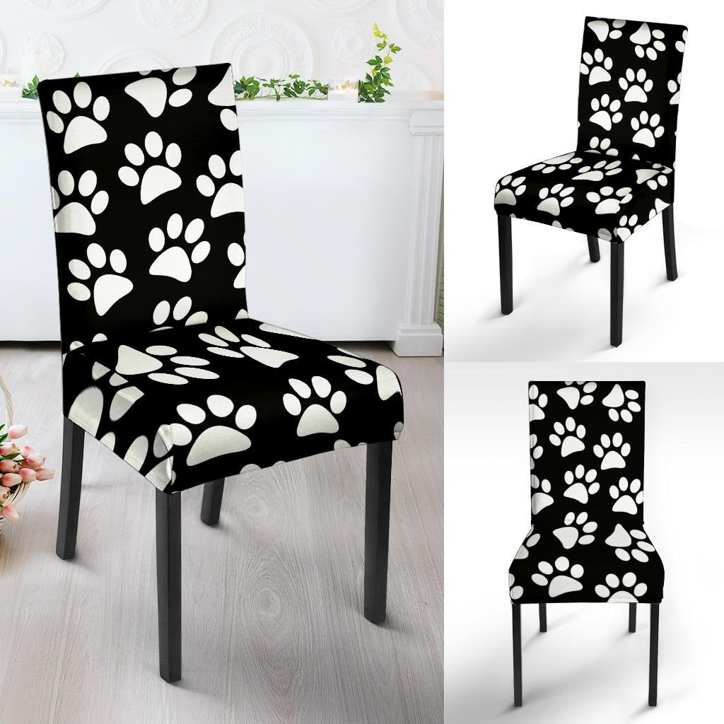 Paw Print Chair Cover-grizzshop