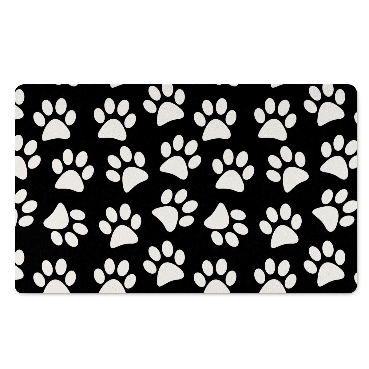Paw Print Door Mat-grizzshop