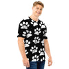 Paw Print Men T Shirt-grizzshop