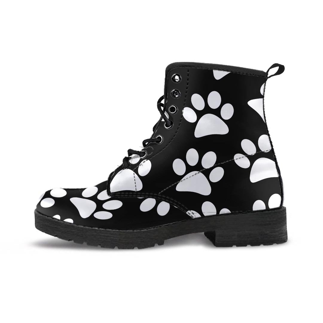 Paw Print Men's Boots-grizzshop