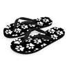 Paw Print Men's Flip Flops-grizzshop