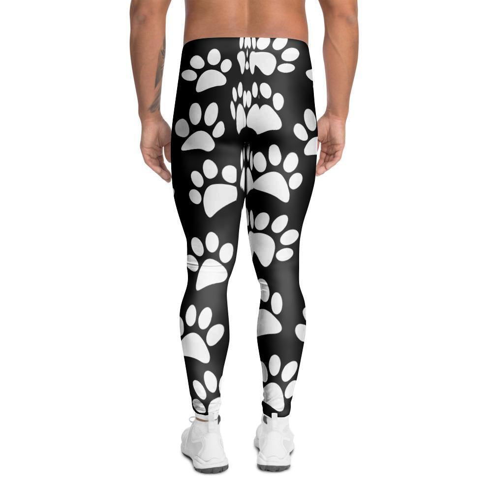 Paw Print Men's Leggings-grizzshop