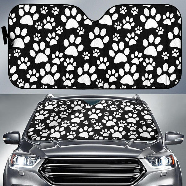 Mechanic Pattern Print Car Sun Shade