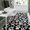 Paw Print Pattern Floor Mat-grizzshop