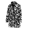 Load image into Gallery viewer, Paw Print Pattern Print Women Long Robe-grizzshop