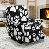 Paw Print Pattern Recliner Cover-grizzshop