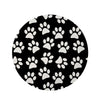 Paw Print Round Rug-grizzshop