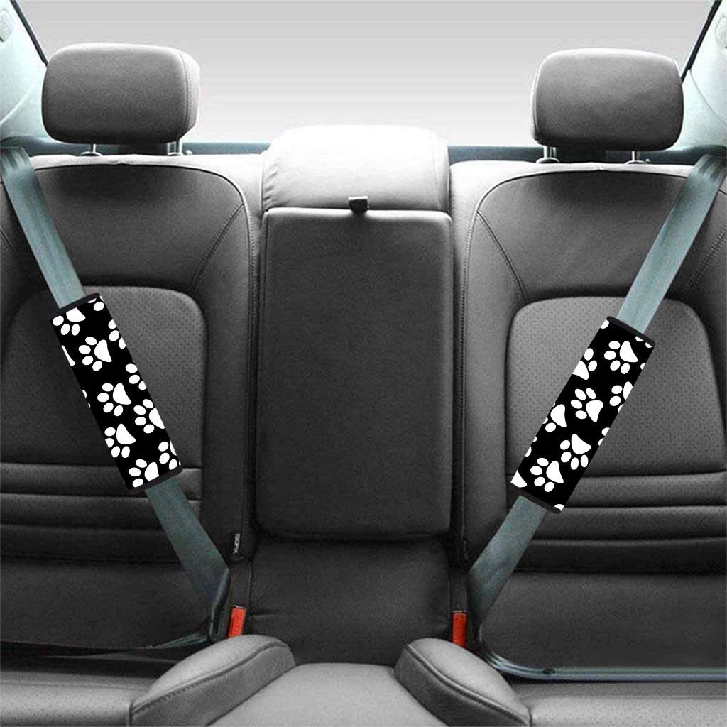 Paw Print Seat Belt Cover-grizzshop